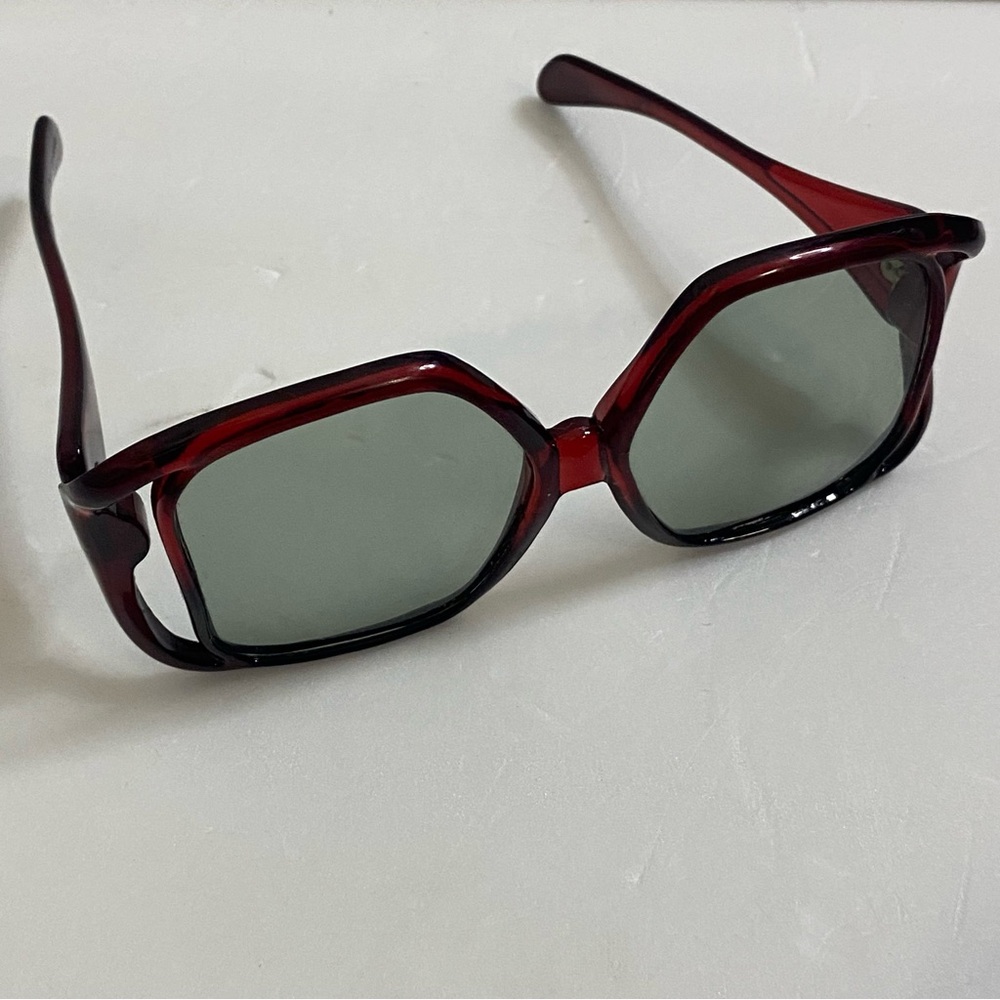 Oversized Chic Brown Square Sunglasses